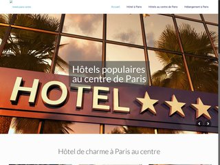 Hôtels dans le centre de Paris