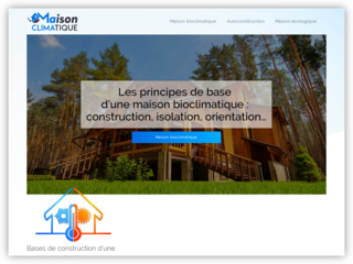 La maison bioclimatique