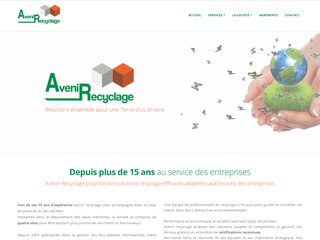 Location benne de recyclage