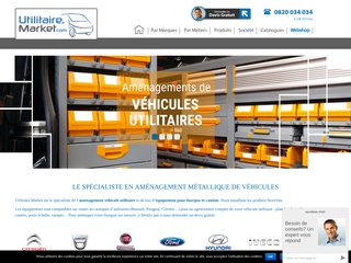 Aménagement fourgon Utilitaire Market