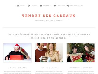 Vendre ses cadeaux de Noël