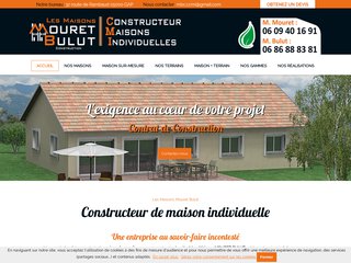 Constructeur maisons individuelles : MOURET BULUT à Gap (05)