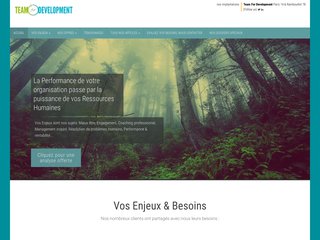 Team for Development : un service de qualité