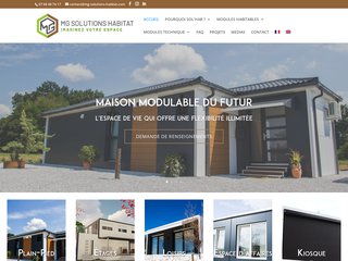 Disposer des maisons modulables