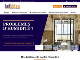 Traitement des problèmes d’humidité en Wallonie - Humisolutions