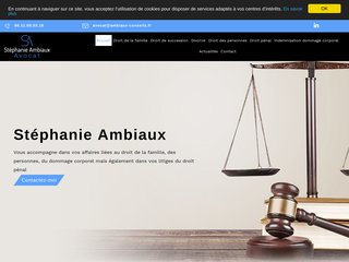 Maître Stéphanie Ambiaux avocat à Annemasse