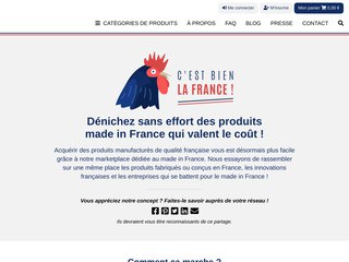 Boutique en ligne de produits fabriqués en France