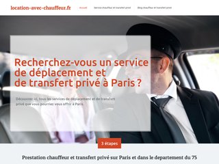Location avec chauffeur