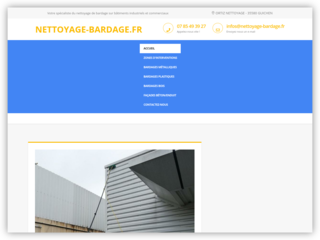 Nettoyage de bardages métalliques