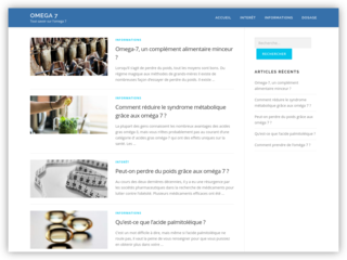 Plus d’informations sur les omega 7