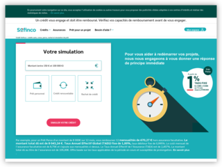 Sofinco : prêts et crédits