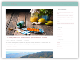 Découvrez le Mastic de Chios