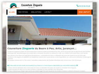 Couverture Zinguerie du Béarn, votre Couvreur sur Pau, Artix, Jurançon et leurs alentours