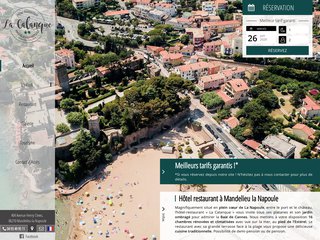 Hôtel avec restaurant à Mandelieu la Napoule – La Calanque