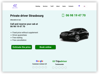 Chauffeur VTC privé à Strasbourg | Clic-VTC
