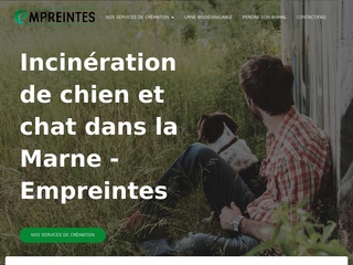 Prix d’incinération de chien - Empreintes