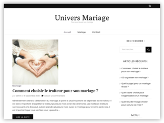 Univers Mariage : tout pour réussir son mariage 