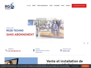 Achat ou location de totems publicitaires à La Roche-sur-Yon