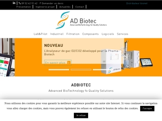 Entreprise de biotechnologies : Adbiotec