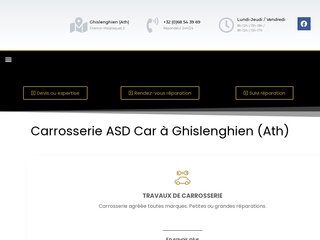 ASD Car - Carrosserie toutes marques à Ghislenghien (Ath)