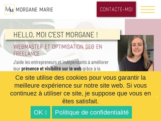 Morgane Marie - Webmaster SEO