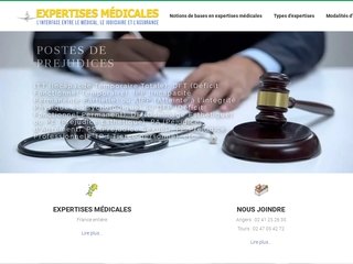 Cabinets d’expertises médicales certifiés ISO 9001-2000 - Dr Dubois