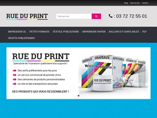 Articles de publicité et impressions en ligne