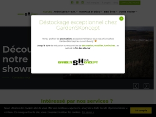 Entrepreneur en parc et jardin au Luxembourg