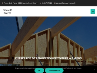 Entreprise de rénovation de toiture à Amiens