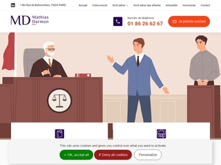 Avocat en droit pénal à Paris 4