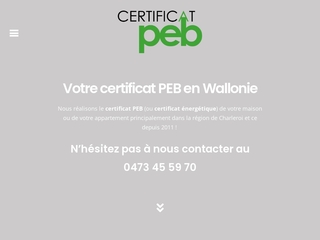 Certificat PEB 