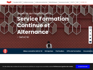 Service Formation Continue et Alternance - SeFoC’Al 
