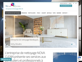 Société de nettoyage en Allier: Nova Clean