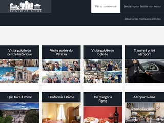Bonjour Rome - Visite guidée à Rome