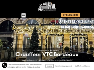 1 chauffeur VTC Bordeaux