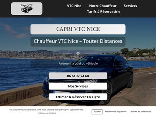 Chauffeur VTC Nice – Toutes Distances