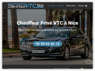 Reserver Chauffeur de 1 à 7 passagers – Côte-d’Azur VTC