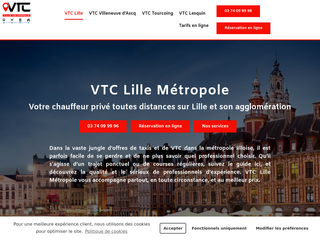 Vos déplacements dans les Hauts-de-France avec VTC Lille.