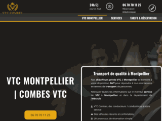 Se déplacer facilement à Montpellier avec VTC Combes.