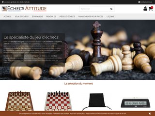 Echecs Attitude - Magasin de jeux d’échecs en ligne