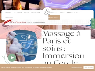 Massage pour homme dans institut de beauté à Paris