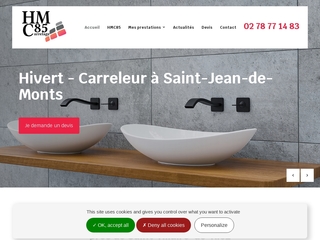 Carreleur HMC85 sur Challans