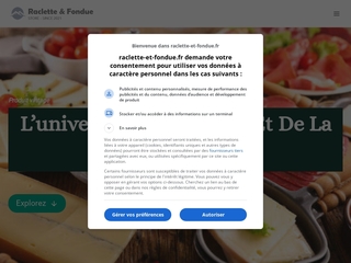 L’univers de la raclette et de la fondue