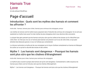 Harnais True Love Forest