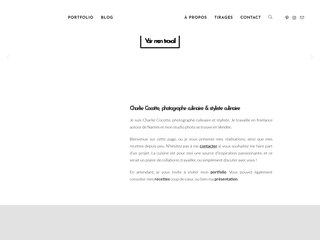 Charlie Cocotte - Photographe Culinaire