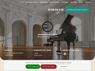 Rénovation et vente de pianos sur Paris