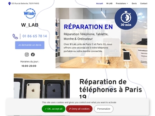 W Lab propose des accessoires pour téléphones portables