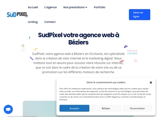 Sudpixel - Création de site internet en France