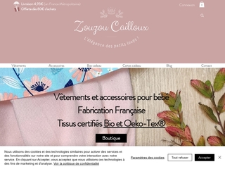 Vêtements et accessoires pour bébés made in France