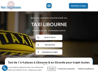 Taxi Libourne : des trajets toutes distances
